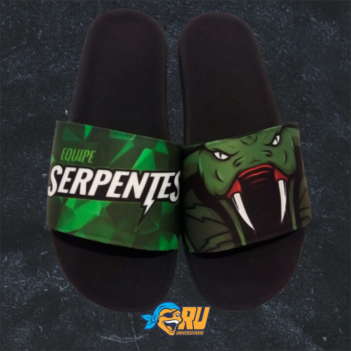 Chinelo Slide Personalizado sola preta Chinelo Slide Personalizado sola preta